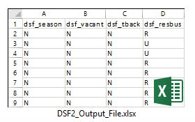 Delivery Sequence File DSF2 Sample File